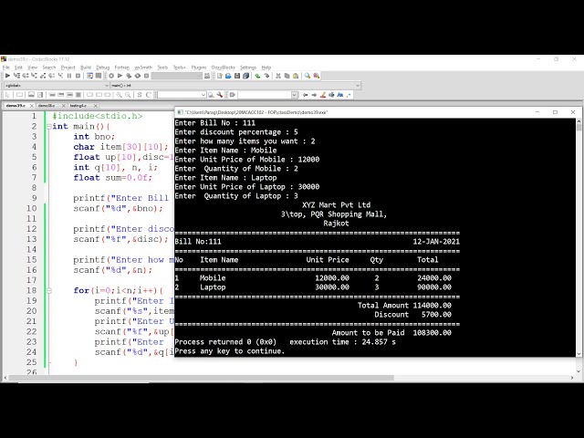 FOP-Lecture-17 (Array-Part-4) - Queue - INSERT,DELETE,DISPLAY, Print Report of N Items using Array