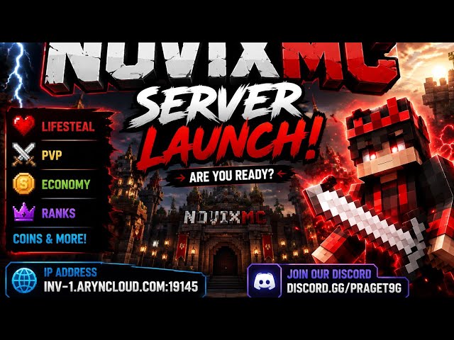 👀New Best Public Survival SMP Server ForMinecraft|🔥 Java + PE | 24/7 Online | FreeTo Join 