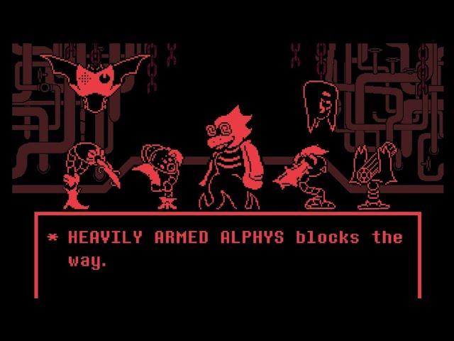 Underfell - Alphys Fight
