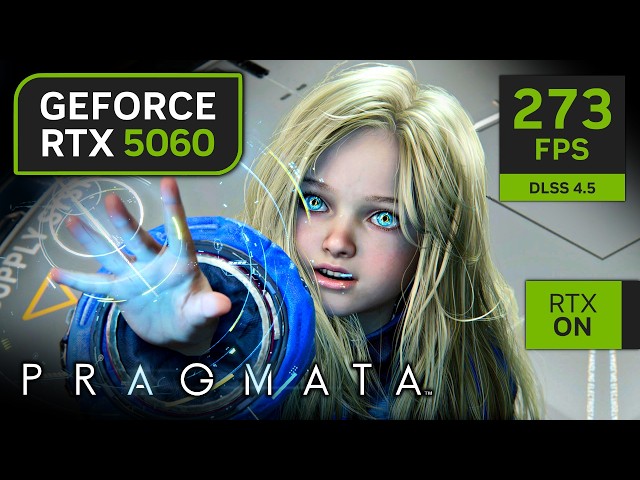 RTX 5060 on PRAGMATA | 1080p, 1440p, 4K with NVIDIA DLSS 4.5!
