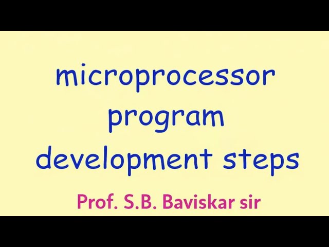 “8086 Assembly Programming Steps – Learn Once, Remember Forever!”