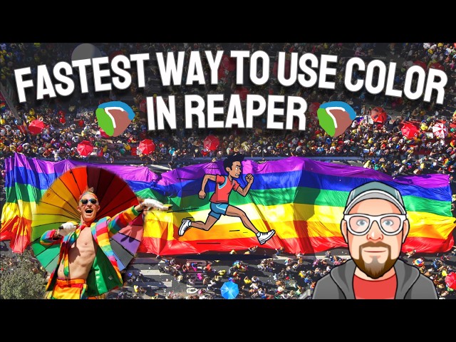 The Fastest Way to Use Color in REAPER