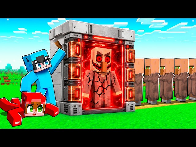 Creé un ESCÁNER para Encontrar al ALDEANO MALVADO en Minecraft!