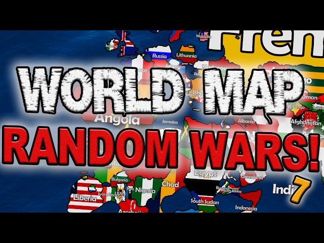 RANDOM WARS! - BAD EUROPE - Map of World EP 7 / S1