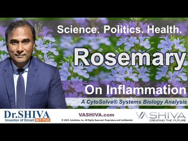Dr.SHIVA®:Rosemary on Inflammation CytoSolve® Systems Analysis
