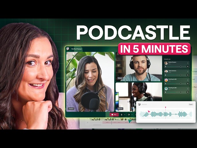 Podcastle Demo: Easily Record, Edit and Publish Videos & Podcasts (Full Tutorial)