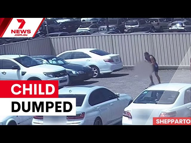 Car thief dumps toddler in cardboard box | 7NEWS