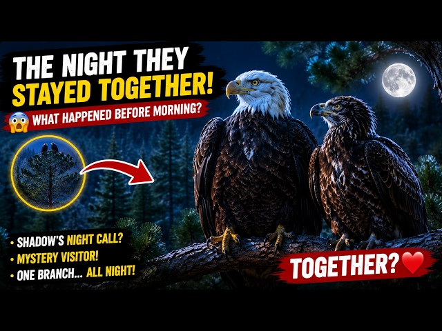 Shadow Flew to His Night Perch...😮 One Call... Then They Spent the Night Together! 🥹🌙