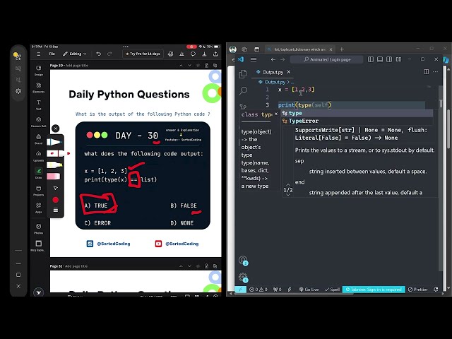 Solving 100 Python MCQs in 100 Days - Day 30 Challenge!
