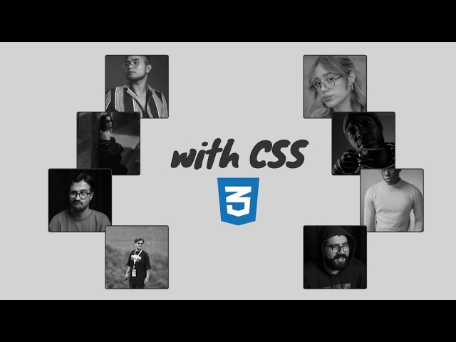 Images Animation from Center, with just CSS