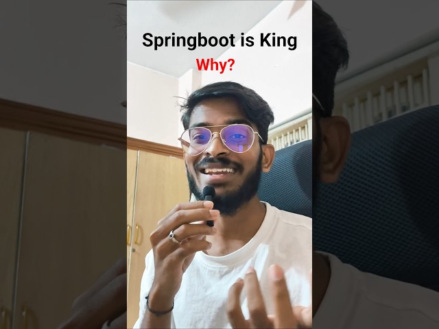 springboot is king! WHY? #dsatamil #dothingsyoudontwanttodo #jobapplication #motivation