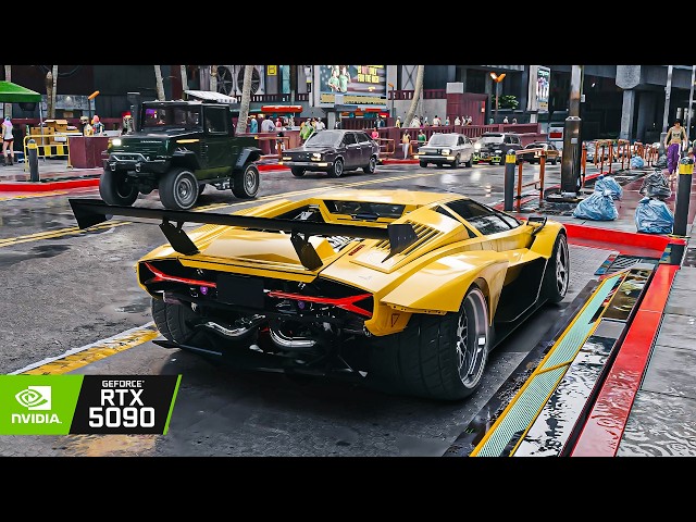 [8K] Cyberpunk 2077 on RTX 5090 is Pure Visual Insanity