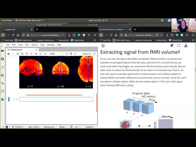 Neurohackademy: Elizabeth DuPre - Nilearn