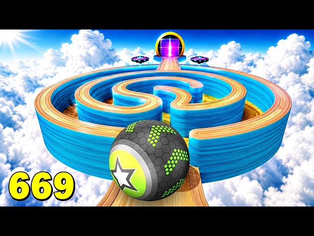 Going Balls, SpeedRun, Going Balls Portal Run Gameplay Level 1227