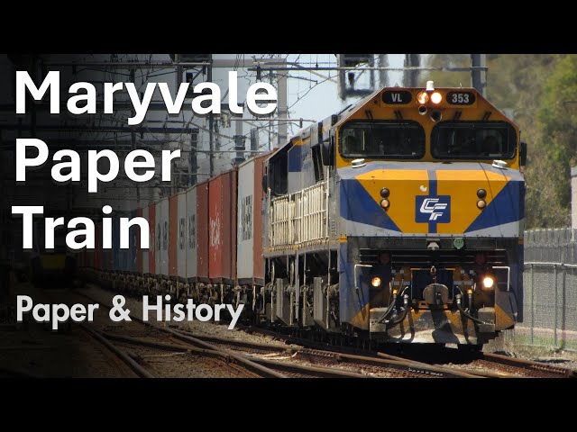 The Maryvale Paper Train: Paper on the Rails