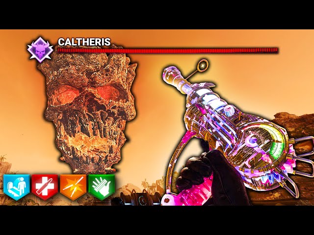 BLACK OPS 7 "ASTRA MALORUM" ZOMBIES CALTHERIS EASTER EGG BOSS FIGHT NO PERKS NO STREAKS NO GUMS!