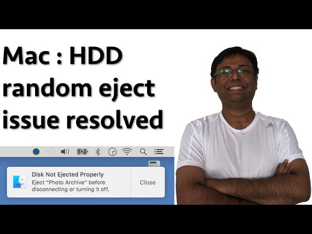 Prevent random Hard Disk ejects on a Mac (English)