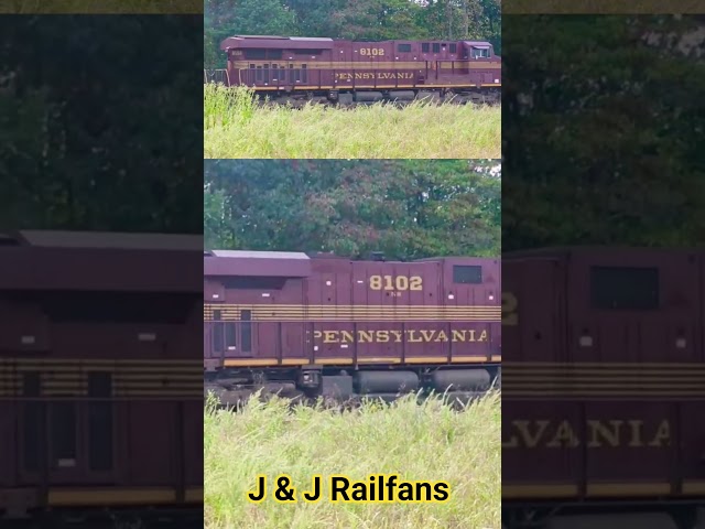 A nice look at #ns #8102 the Pennsylvania!! #train #railway