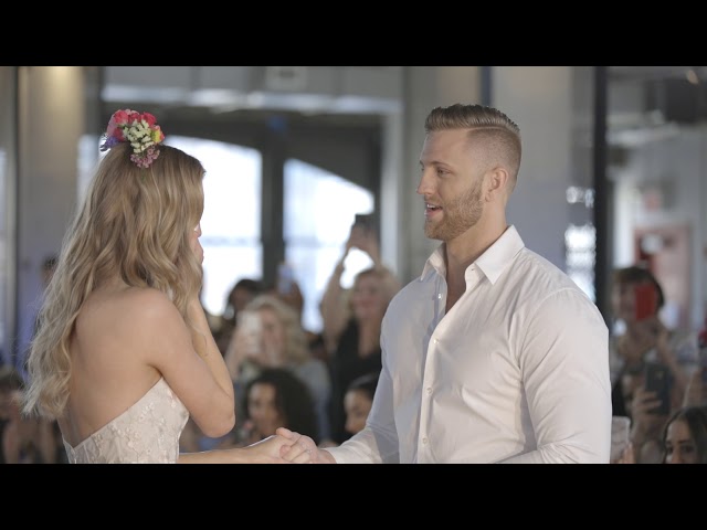 Model Gets Engaged Wearing a Wedding Dress on the Runway | How They Asked