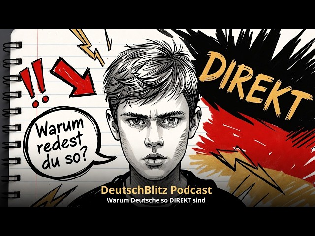 DeutschBlitz Podcast - Warum Deutsche so direkt sind