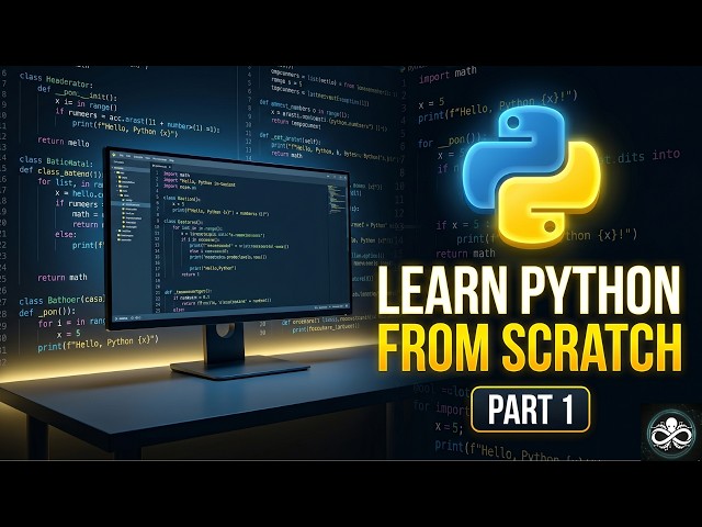 Python Programming Course 2026 | Part 1: Introduction to Python | Allcrack