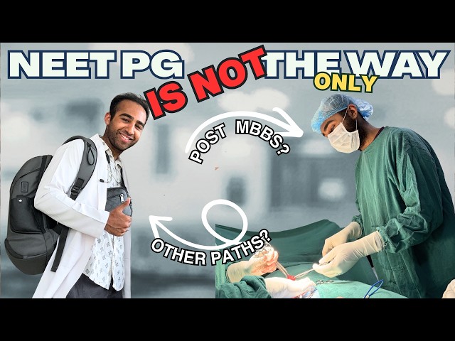 I'm not doing NEET PG after MBBS — the honest truth