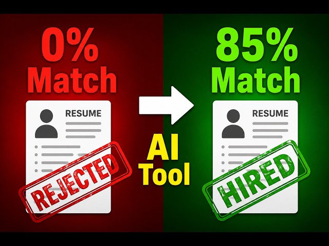 I Built an AI Tool to Beat the ATS (And Got 85% Match - Here's How)#ats #resumetips  #ai #interview