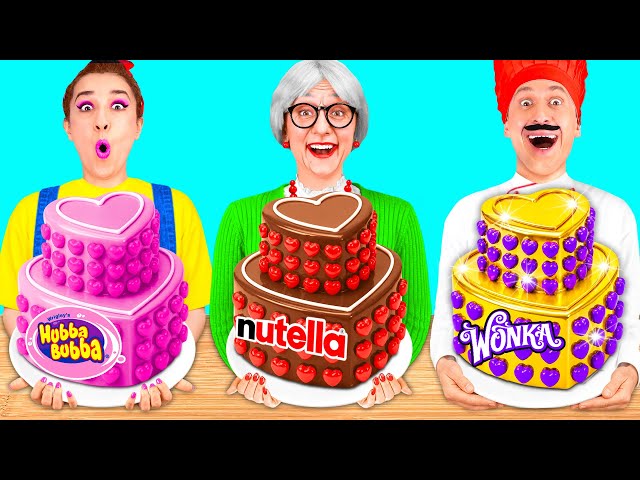 Reto De Cocina Yo vs Abuela | Bromas y Trucos Locos de PaRaRa Challenge