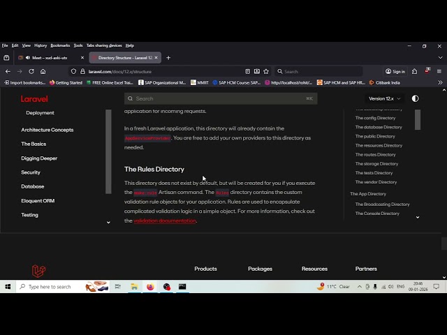 Laravel 12 Chapter 2 | Directory Structure, Frontend, Starter Kits & Deployment Explained (Hindi)