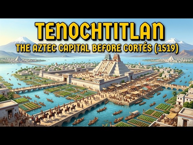 Tenochtitlan: The Aztec Capital Before Cortés (1519)
