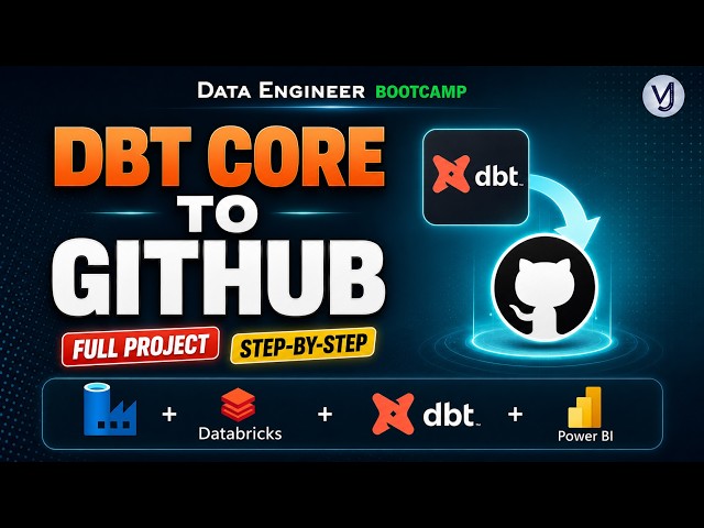 dbt Core to GitHub: Push Full Project Using Feature Branch & Pull Request