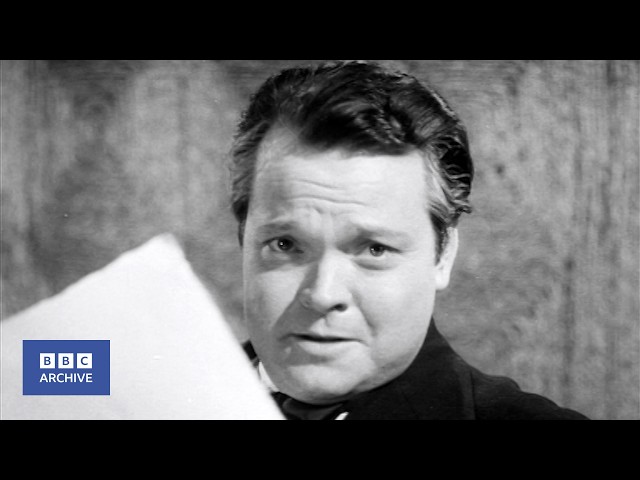 1955: Orson Welles on his Dublin Debut | Orson Welles' Sketchbook | BBC Archive