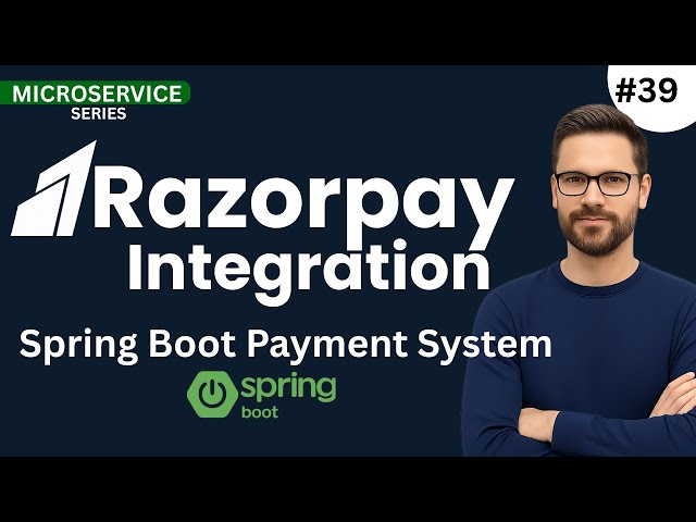 Razorpay Integration in Spring Boot | E-commerce Microservices Payment Flow (Hindi)