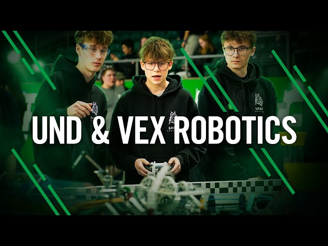 Building Tomorrow's Engineers with VEX Robotics Competitions at UND 🤖⚙️