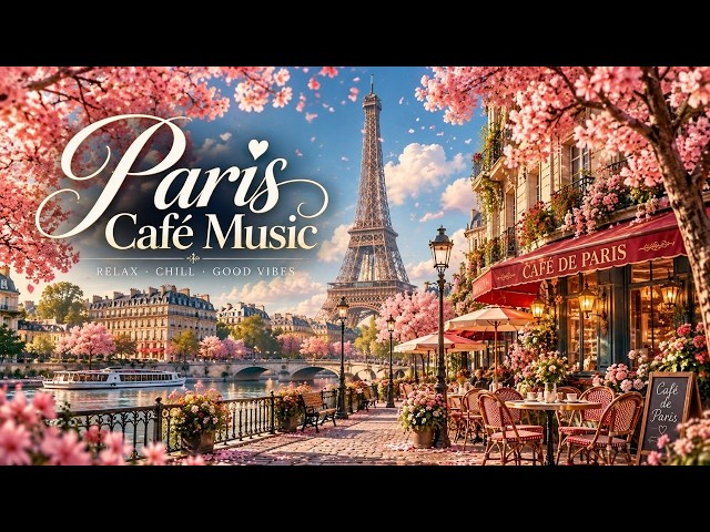 Paris Cafe Ambience - Sweet Musette And Relaxing French Jazz For Deep Work And Study