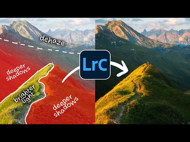 Create EPIC LIGHT to make your Photos POP! (Lightroom Editing)