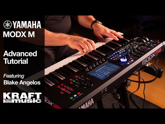 Sintetizador Yamaha MODX M: Tutorial avanzado con Blake Angelos