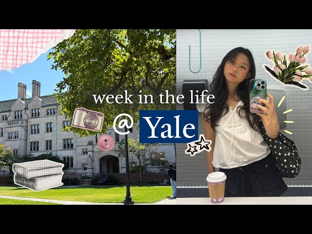first week of uni vlog @ yale | come to class w/me, busy study days, catch up w/friends