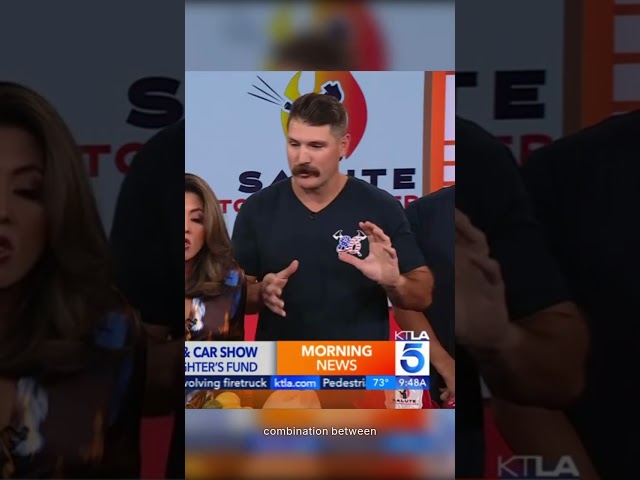 Watch LAFD Firefighters Showcase Their Firehouse Cook-Off Dishes Live on KTLA!