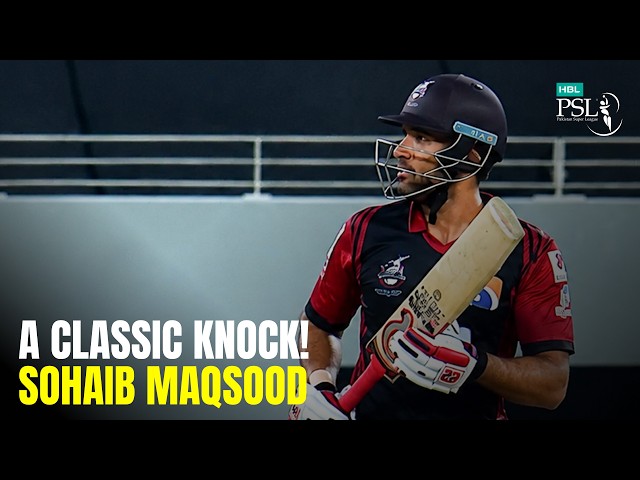 Maqsood Unleashed! Brilliant 57 Runs | HBL PSL 2016 | Lahore Qalandars vs Islamabad United | MZB1U