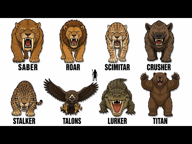Extinct Predators Explained — What Hunted Humans Before We Became Apex?