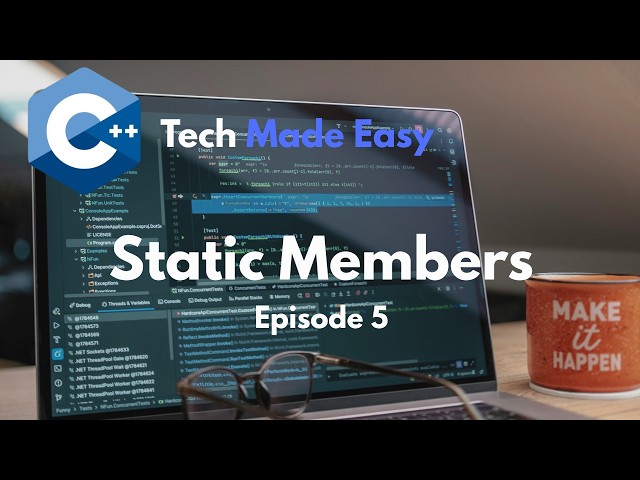 C++ Static Members Explained | Static Variables & Functions | OOP Tutorial #5