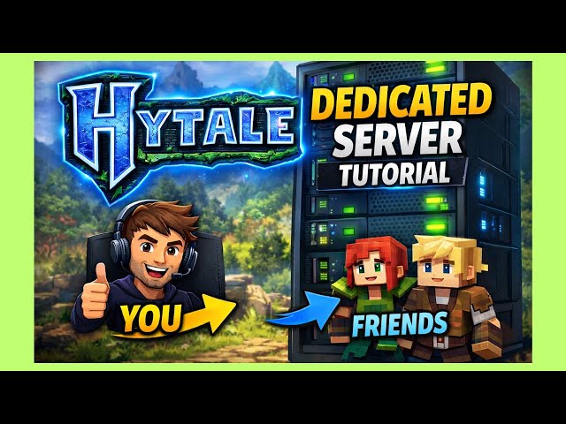 How To Host Your Own Hytale Dedicated Server (Full Windows Guide)