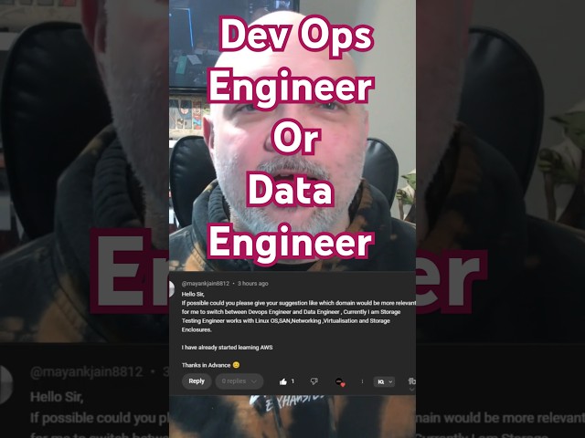 DevOps vs Data Engineering - Which Career is Right for YOU?