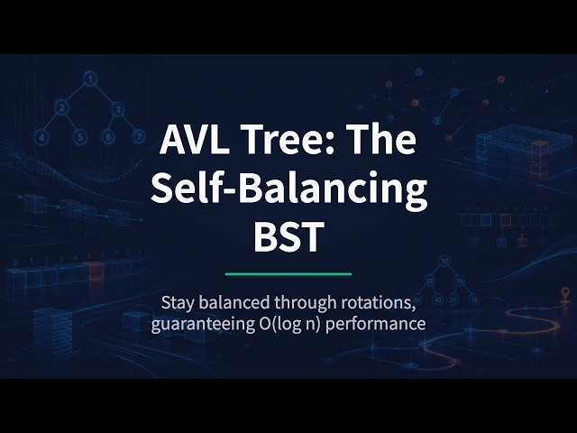 AVL Tree: The Self-Balancing BST