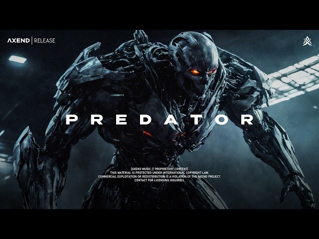 PREDATOR - Dark Techno / Industrial Bass / Cyberpunk Mix - AXEND
