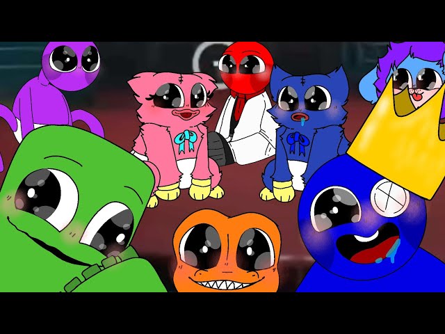 Everyone Turn Into A Mini // Poppy Playtime vs Rainbow Friends #7 // My AU