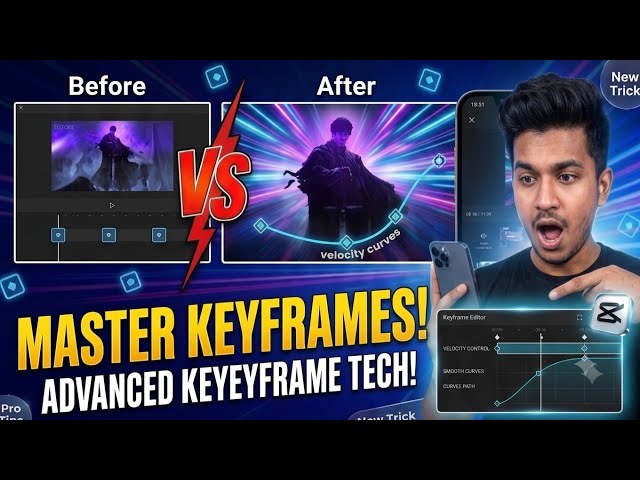 Master Keyframes Like a Pro! 🔥 Advanced Keyframe Editing & Velocity Curves Tutorial 