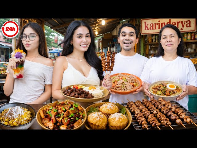KARINDERYA FOOD FOR 24 HOURS | IVANA ALAWI