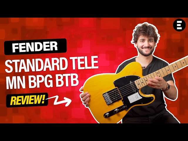 Fender Standard TELE MN BPG BTB | EGITANA.es